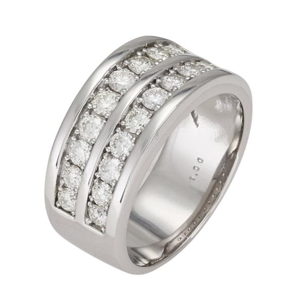 Pt９５０　ダイヤモンドリング MIKIMOTO 【ミキモト】Pt950ダイヤモンドリング (NO.48091