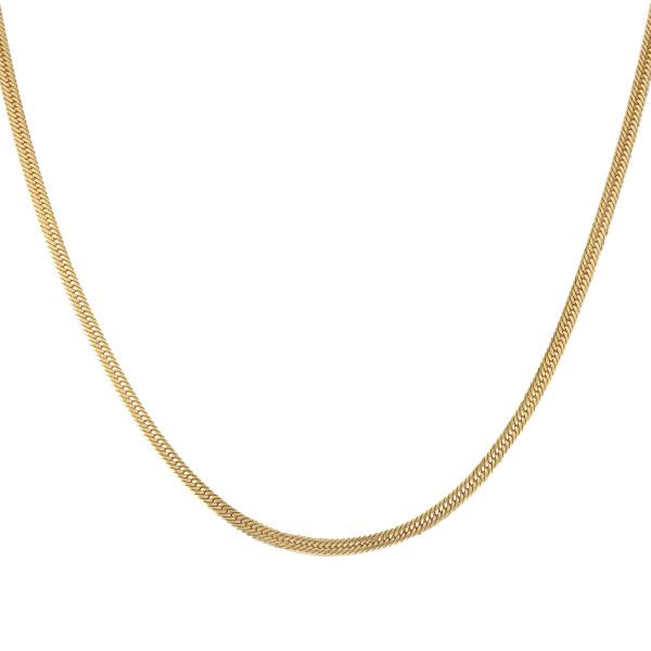 喜平ネックレス　トリプル12面　K18 金 K18 18金 喜平ネックレス 12面トリプル 14g 60cm 3.1mm幅 中折れ