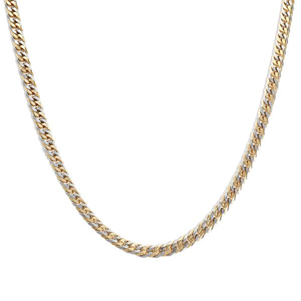 Pt850製喜平(W6面）ネックレス 重量約16g約50cm Pt850製喜平(W6面）ネックレス 重量約16g約50cm PT850 K18イエロー