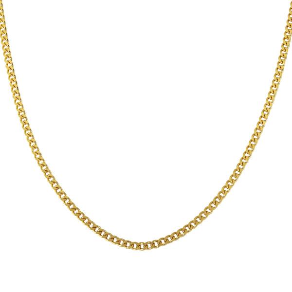 K18イエローゴールド 喜平 ネックレス シングル2面 約50cm 約30.29g