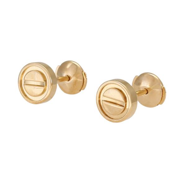 Cartier（カルティエ） ラブ K18イエローゴールド ピアス 中古