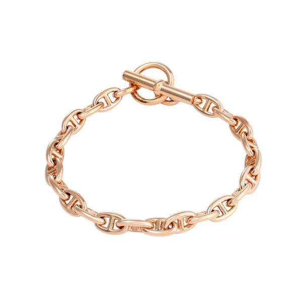 HERMES エルメス シェーヌダンクル TPM 24コマ K18ピンクゴールド