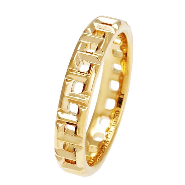 TIFFANY&Co.（ティファニー） T トゥルー K18イエローゴールド リング