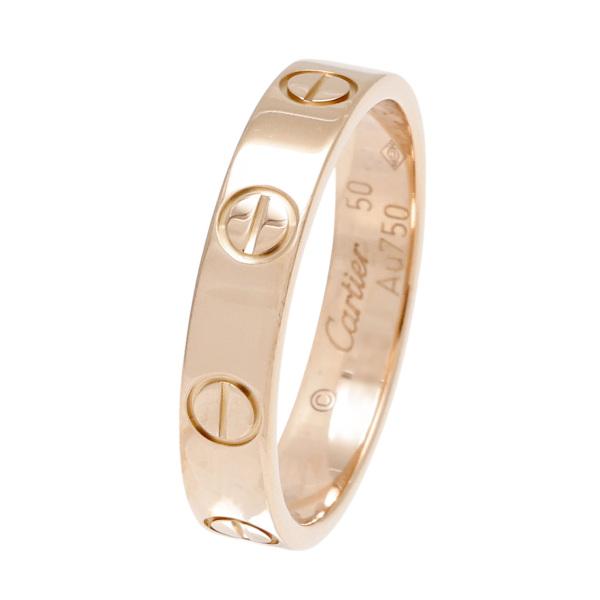Cartier カルティエ ラブ スモールモデル K18ピンクゴールド リング  