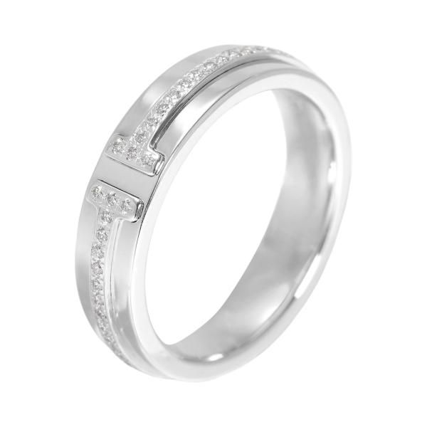 TIFFANY&Co.（ティファニー） T ナロー ダイヤモンド リング K18