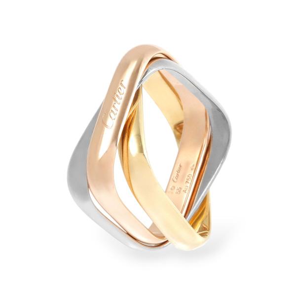 【未使用・箱付き】Cartier クッション 2個セット Cartier（カルティエ） トリニティ クッション クラシックモデル K18