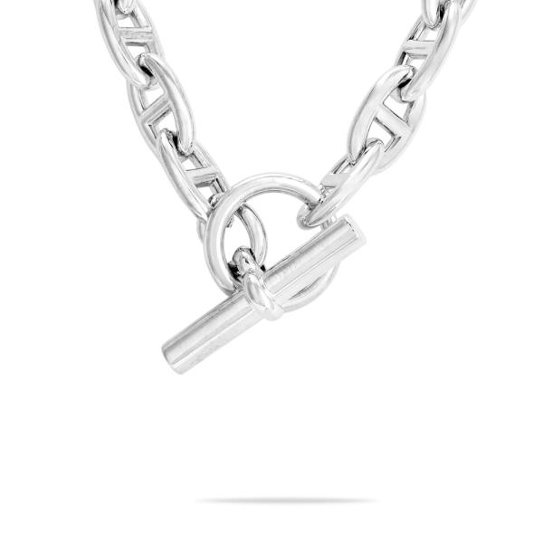 HERMES（エルメス） シェーヌダンクル GM 29コマ SV925 ネックレス 美