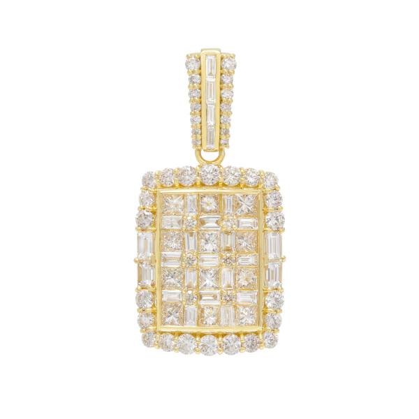 ユキザキ レガリア イエローゴールド ダイヤモンド ペンダントトップ