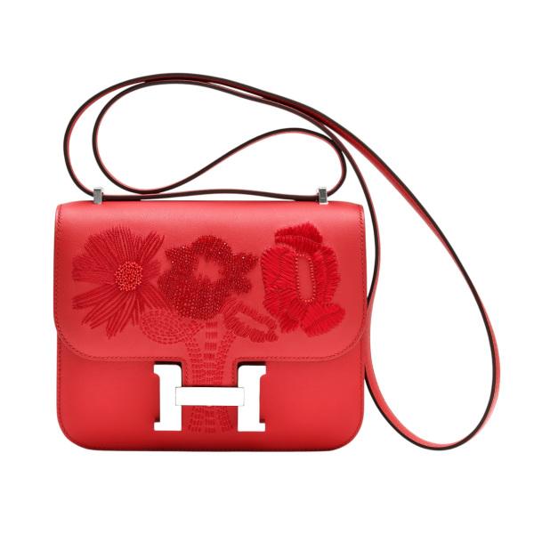 HERMES（エルメス） コンスタンス ミニ ダンシングフラワー ミロワール