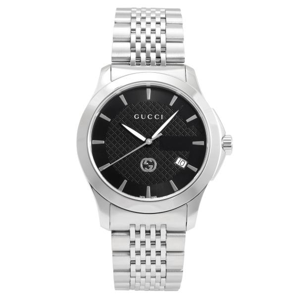 GUCCI（グッチ） GUCCI Gタイムレス YA1264106 ブラック文字盤 新品