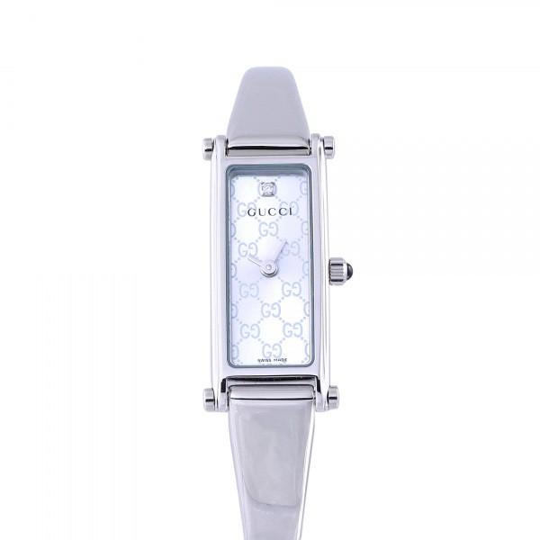 GUCCI レディース腕時計　YA015563シルバー GUCCI グッチ 1500 YA015563 シルバー文字盤 新品 腕時計
