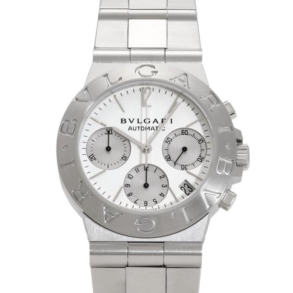 BVLGARI クロノグラフ シルバー 時計 CH35WSSD-Quartz BVLGARI クロノグラフ シルバー 時計 CH35WSSD-Quartz