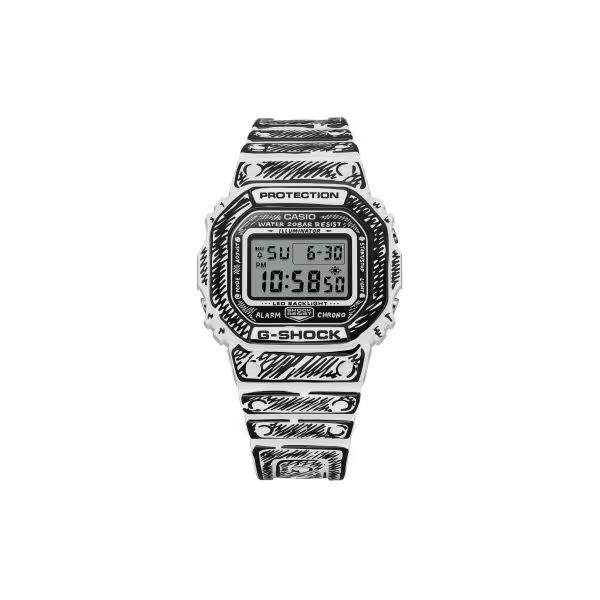 【正規品】カシオ CASIO Gショック Joshua Videsコラボレーションモデル DW-5600JV-7JR ブラック文字盤 新品 腕時計 メンズ