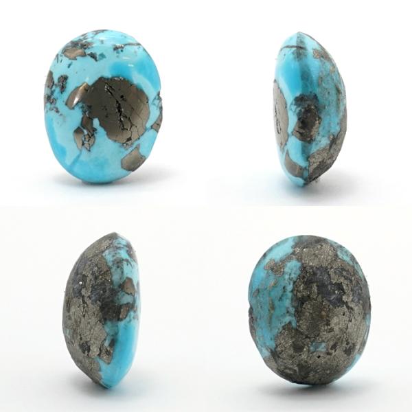 ペルシアンターコイズ ルース 21.6ct イラン産 【一点物