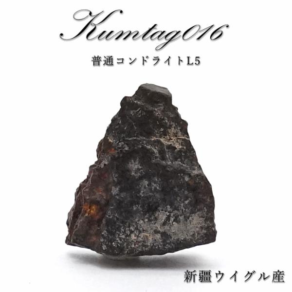 一点物】 Kumtag016 隕石 中国産 新疆ウイグル 普通コンドライトL5