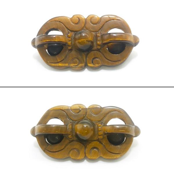 タイガーアイ　五鈷杵 天然石 五鈷杵 タイガーアイ 虎眼石 虎目石 とらめいし 祈願成就