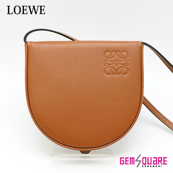 値下げ交渉可】LOEWE ロエベ ヒールポーチ スモール タンブラウン