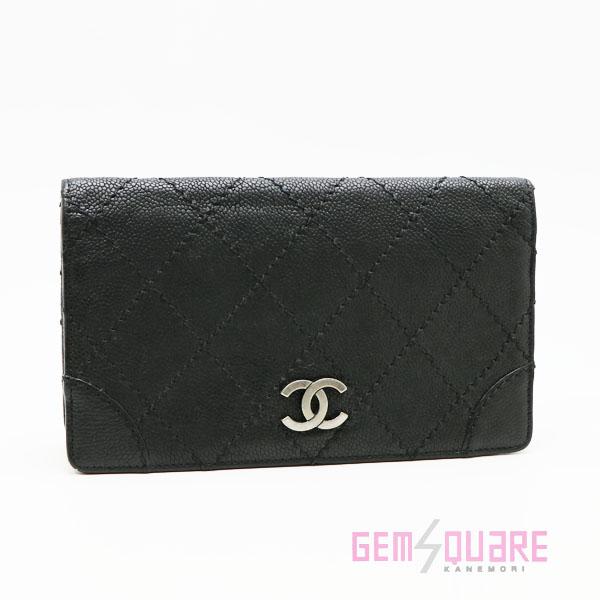 CHANEL 【値下げ交渉可】シャネル ワイルドステッチ 財布