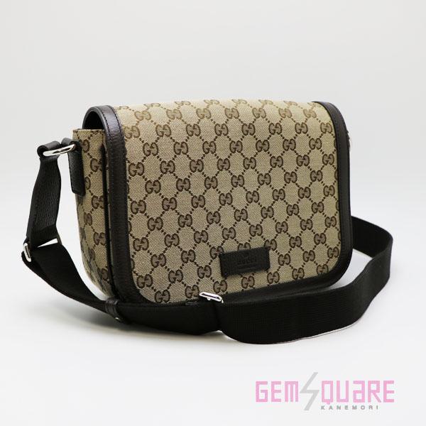 値下げ交渉可】GUCCI グッチ ショルダー キャンバス カーフ ベージュ  