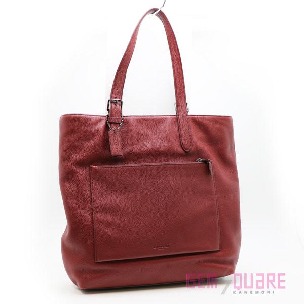 【未使用保管品】 コーチ メトロポリタン ソフトトートバッグ レザー 赤 COACH(コーチ) / 状態考慮/メトロポリタン ソフト トート/レザー