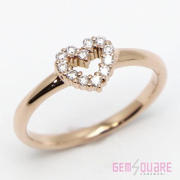 ポンテヴィキオダイヤモンドハート型 指輪リング ポンテヴェキオのオリジナルハートシェイプダイヤモンド」｜ポンテヴェキオ