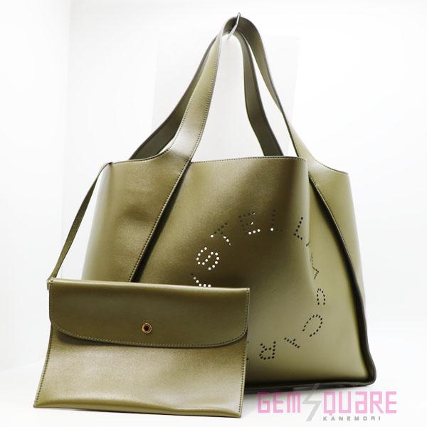 新品未使用 ステラマッカートニー スタッズ ロゴ ラージ トートバッグ Stella McCartney（ステラ・マッカートニー） 【値下げ交渉可】ステラ