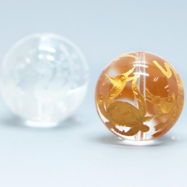 水晶  四神 ブレスレット メンズ パワーストーン 四神獣水晶 タイガーアイ