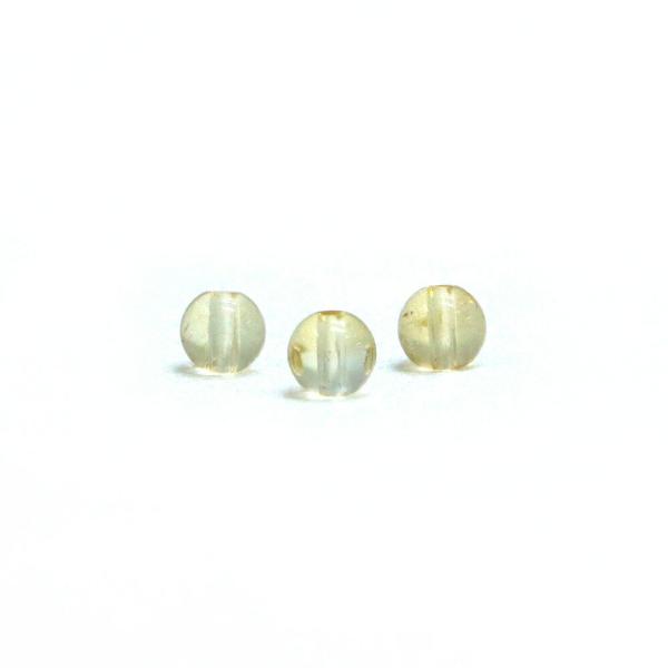 パワーストーン 天然石 ビーズ 1粒売り シトリン 丸玉 4mm