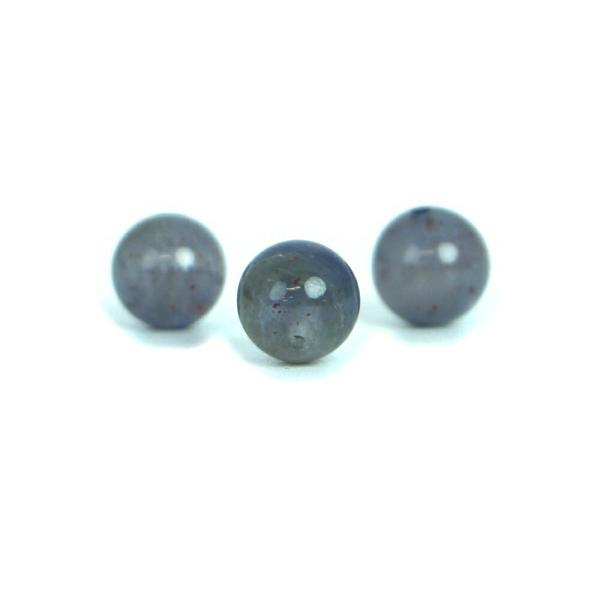 パワーストーン 天然石 ビーズ 1 粒売り アイオライト 丸玉 6mm