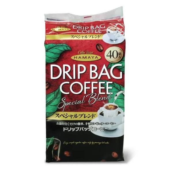 [2袋] ハマヤ スペシャルブレンド ドリップ・バッグコーヒー 320g(8g×40袋)×2パック
