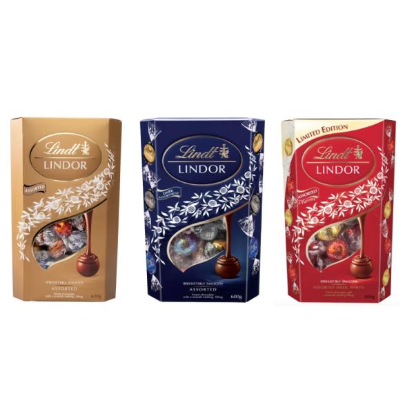 他サイト： [48粒] リンツ リンドール チョコレート詰め合わせ 箱なし メール便の商品画像