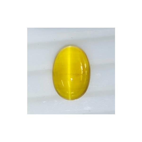 イエローベリルキャッツアイ 13.23ct ルース : gem-ichinoseYahoo!店
