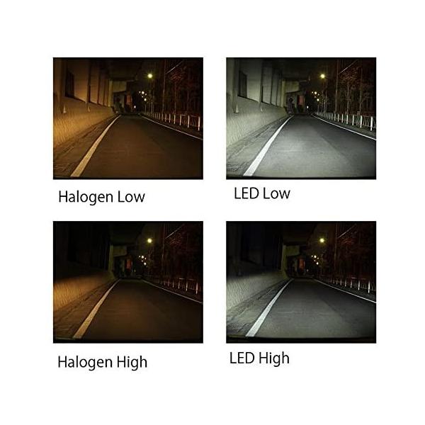 Hb4 Bellof ベロフ ヘッドライト 6500k フォースレイ Hb3 D ハロゲンバルブをledヘッドライトにアップグレード 6500k ライト レンズ Led