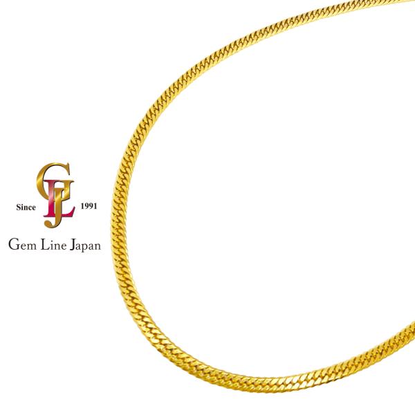 K18 6面ダブル 喜平 ネックレス 50.50g 60cm : ジェムラインジャパン