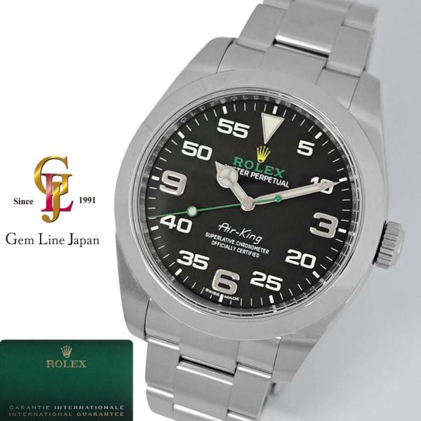 エニマイチイカワくじ 楽天市場】ロレックス ROLEX エアキング 116900 ランダム番 黒