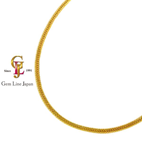 喜平 ネックレス K18 51.49g 50cm 6面 ダブル : ジェムラインジャパン