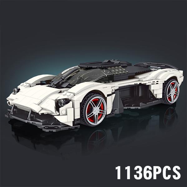 1136ピース レゴ互換品 AS-Valkyrie Sports Car アストンマーティン