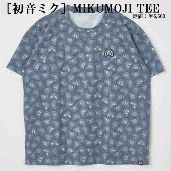 初音ミク　Tシャツ　半袖 初音ミク MIKUMOJI TEE 半袖Tシャツ マルチカラー Mサイズ 初音ミク