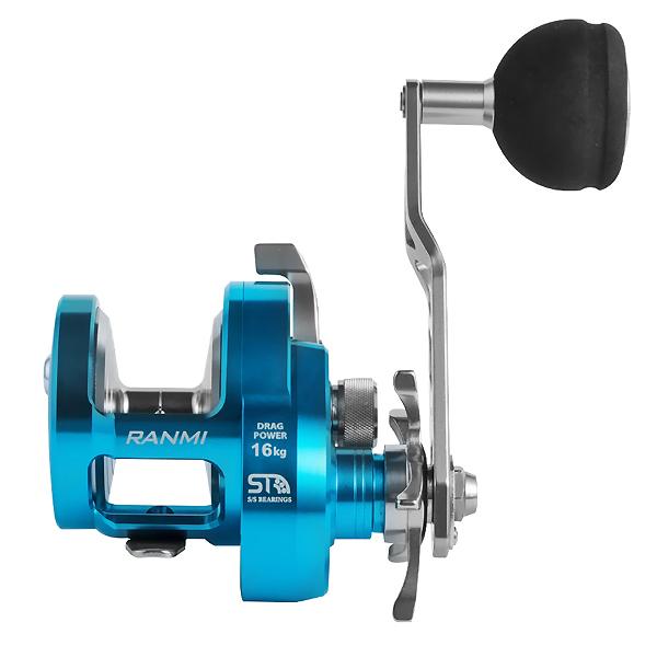 左ハンドル　左巻き用　RYOBI　リョービ　RANMI　JIGGER　BT50　海外限定モデル　釣り　フィッシング　ベイトリール
