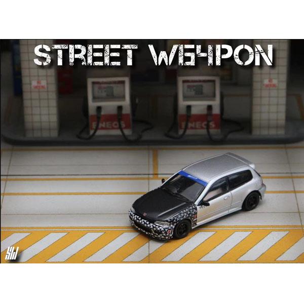 1/64 STREET WEAPON ホンダ HONDA CIVIC シビック EG6 ミニカー