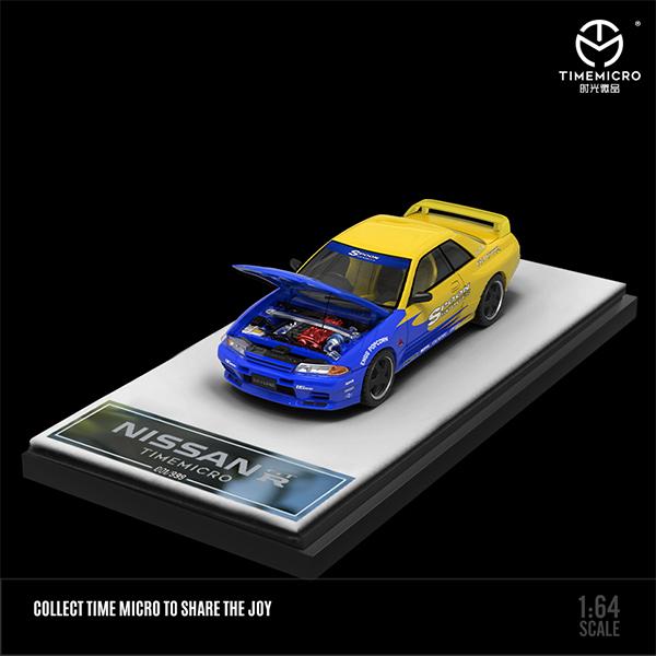 送料無料 1/64 NISSAN GTR R32 TIMEMICRO タイムマイクロ