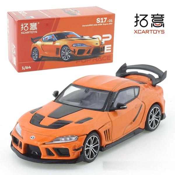 1/64 拓意 POPRACE TOYOTA トヨタ SUPRA A90 スープラ オレンジ