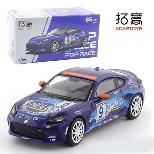1/64 POPRACE TOYOTA トヨタ GR86 pop race ENDLESS ミニカー ジオラマ
