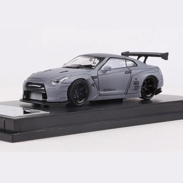 1/64 NISSAN 日産 GT-R R35 ニッサン GTR ミニカー War gray LB