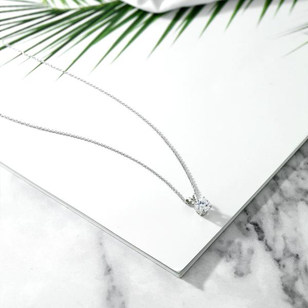 期間限定特価 Forever Classic モアサナイト ネックレス レディース 一粒 プレゼント 女性 誕生日 安い Www Muslimaidusa Org