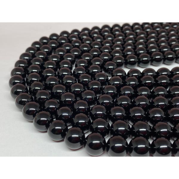 天然石　モリオン10mm　１連売り