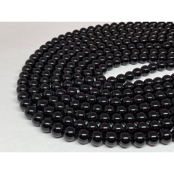 天然石モリオン　8mm　１連売り