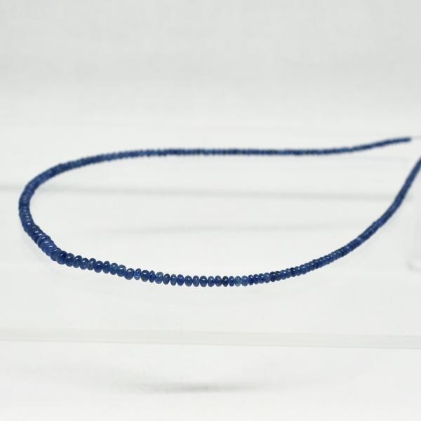 サファイア　ロンデル　3mm×1.5mm