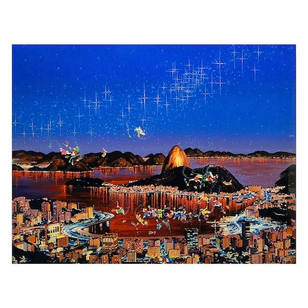 ヒロヤマガタ　魅惑の宵 ヒロ・ヤマガタ「魅惑の宵」シルクスクリーン :: 絵画買取・販売