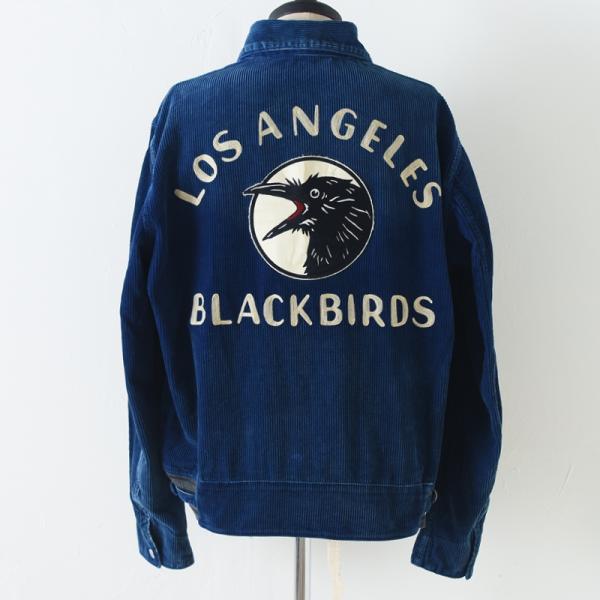 OLD CROW(GLAD HAND) CROW オールド クロウ BLACKBIRDS SPORTS JACKET